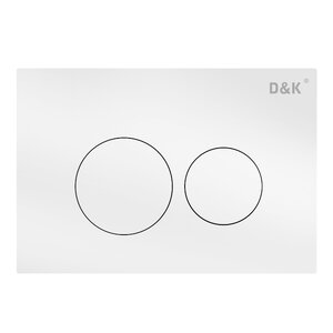 Изображение товара Клавиша смыва D&K Bayern DB1529016.2, механическая, белая