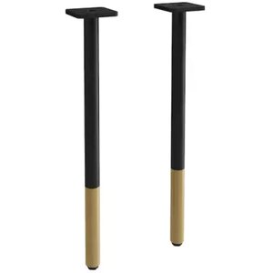 Изображение товара Комплект мебельных ножек Jacob Delafon Vivienne Signature EB1592-2MB_vstv черный золото