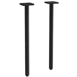 Изображение товара Комплект металлических ножек для мебели Jacob Delafon Vivienne Signature EB1592-BL_vstv черный 32 с