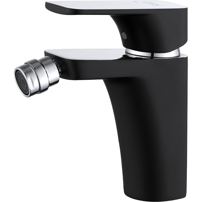 Изображение товара Смеситель для биде D&K Berlin.Technische DA1432215 черный матовый/хром