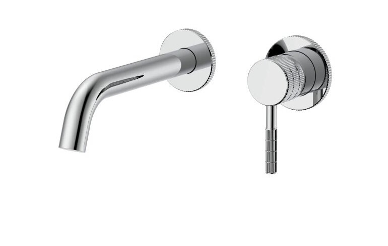 Изображение товара Смеситель для раковины Gid Edessa SS070CHNS хром настенный однорычажный