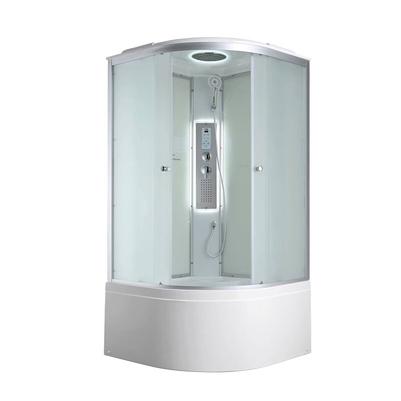 Изображение товара Душевая кабина AvaCan C5080LED 80x80 см с LED подсветкой и крышей