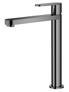 Изображение товара Смеситель Agger Sweet A2712155 для раковины с PVD покрытием оружейная сталь матовая