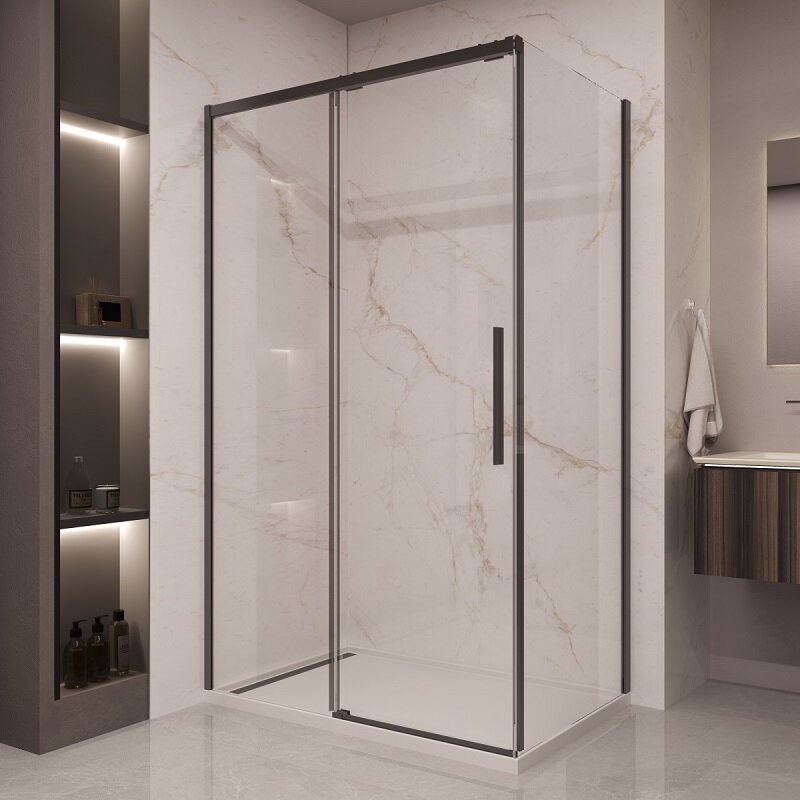 Изображение товара Душевой уголок Vincea Stella VSR-1ST8013CLB 130x80 см стильное и прочное решение