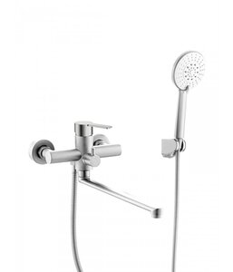 Изображение товара Смеситель Agger Easy A3121122 для ванны и душа, сатин матовый