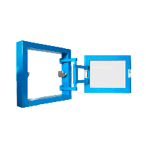 Изображение товара Сантехнический люк Люкер Серия К 50х60 под плитку металлический ревизионный