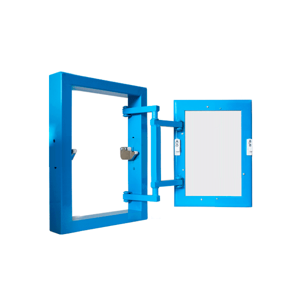 Изображение товара Сантехнический люк Люкер Серия К 60х30 под плитку с нажимным открытием