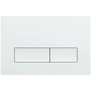 Изображение товара Клавиша смыва Veconi Flush FLV1-W, механическая, белый глянцевый