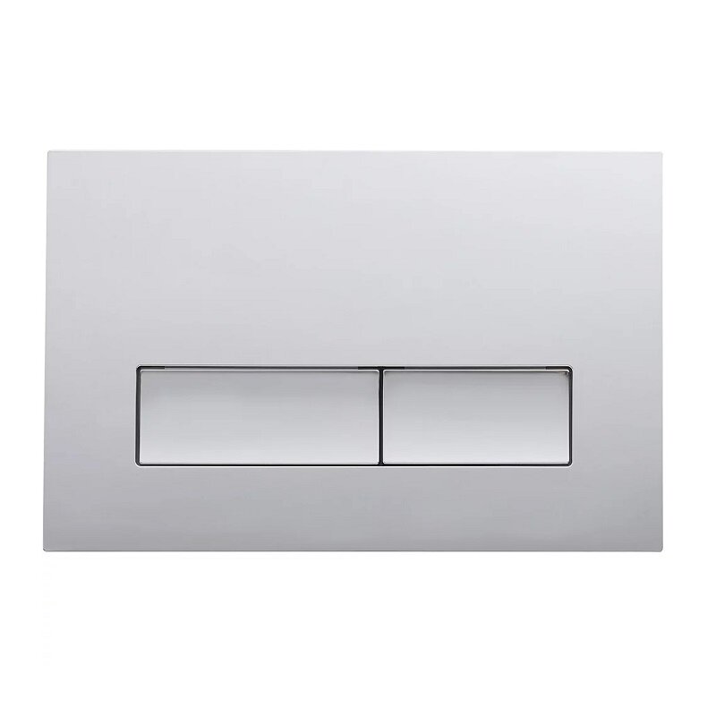 Изображение товара Клавиша смыва Veconi Flush FLV1-C механическая хром для унитаза двоевой режим