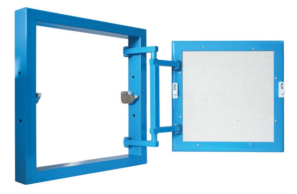 Изображение товара Сантехнический люк Люкер Серия К 70х60 под плитку в стену надежный массивный