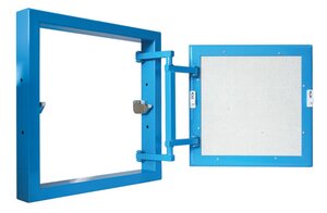 Изображение товара Сантехнический люк Люкер Серия К 70х60 под плитку в стену надежный массивный