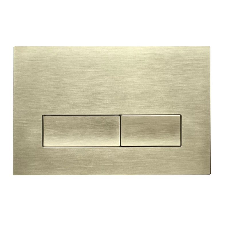 Изображение товара Клавиша смыва Veconi Flush FLV1-G механическая золото брашированное