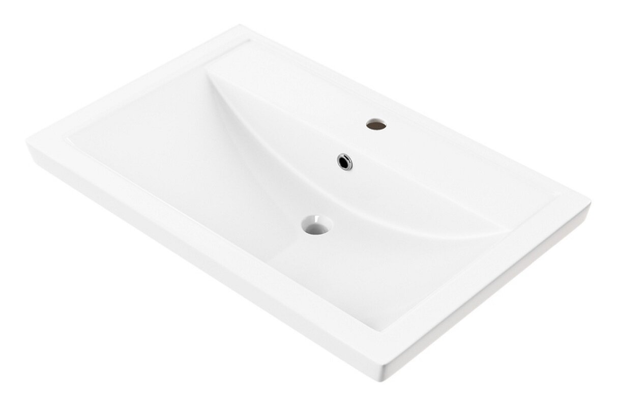Изображение товара Раковина Iddis Optima Home 70 см, фарфор, белый Изображение товара Раковина Iddis Optima Home 70 см, фарфор, белый
