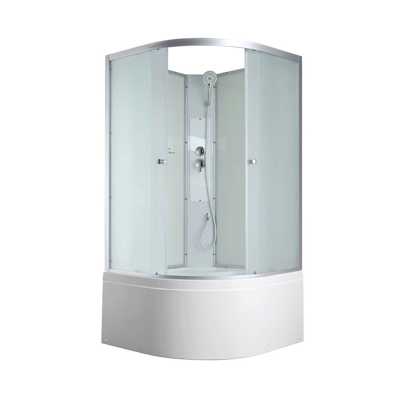 Изображение товара Душевая кабина AvaCan C5090N 90x90 см без крыши стекло матовое хром