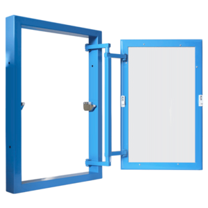 Изображение товара Сантехнический люк Люкер Серия К 90х60 под плитку с нажимным замком