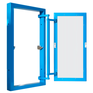 Изображение товара Сантехнический люк Люкер Серия К 100х50 под плитку металлический