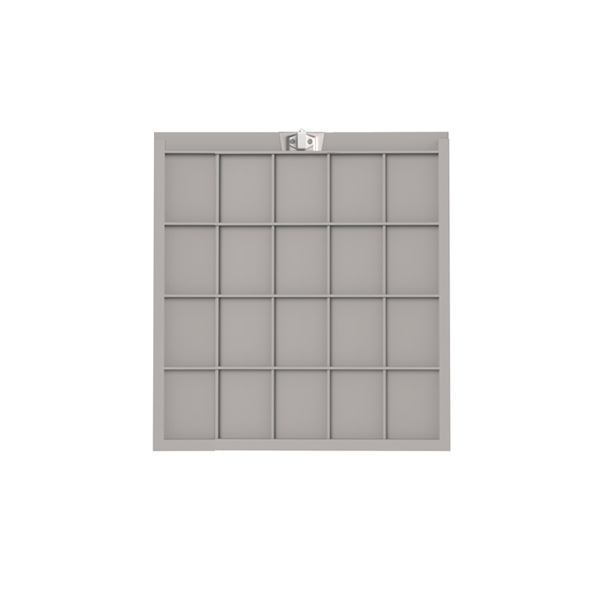 Изображение товара Сантехнический люк пластиковый ВС-ГРУПП ЛсИС, ширина 40 см, высота 40 см, под плитку