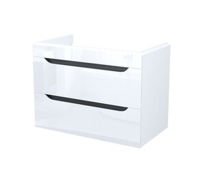 Изображение товара Тумба под раковину Iddis Ray RAY80W0i95, 80 см подвесная, белый