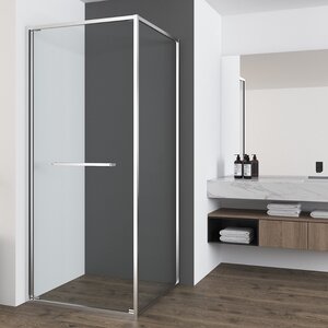 Изображение товара Душевой уголок Vincea Tesi VSRW-7TS9090CL, 90 x 90 см, стекло прозрачное, профиль хром