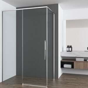 Изображение товара Душевой уголок Vincea Ultima VSR-7UL1012CL, 120 x 100 см, стекло прозрачное, профиль хром