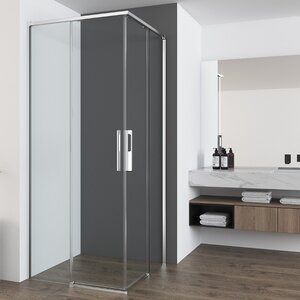 Изображение товара Душевой уголок Vincea Ultima VSS-7UL9090CL, 90 x 90 см, стекло прозрачное, профиль хром