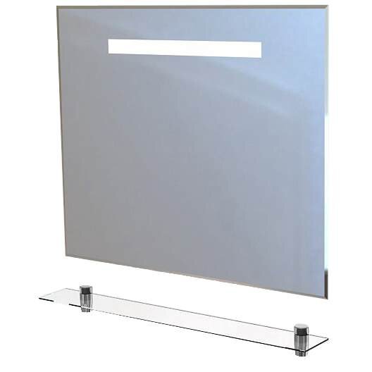 Изображение товара Зеркало De Aqua Экстра EXT 90 с подсветкой и хромированным дизайном