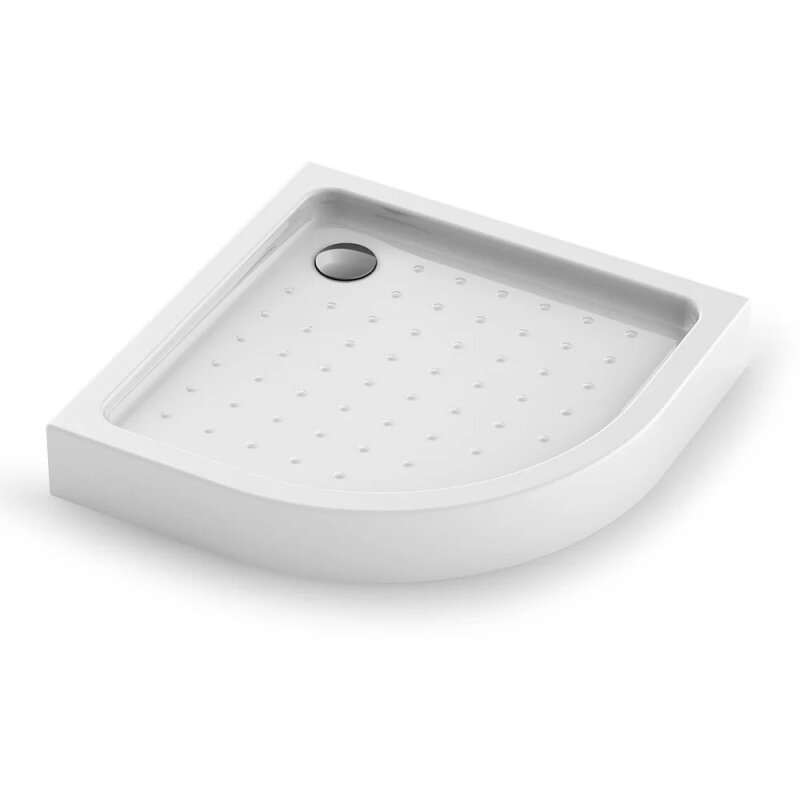 Изображение товара Поддон душевой Veconi Tezeo Acrylic TZ51-80-C5 80x80 см четверть круга белый