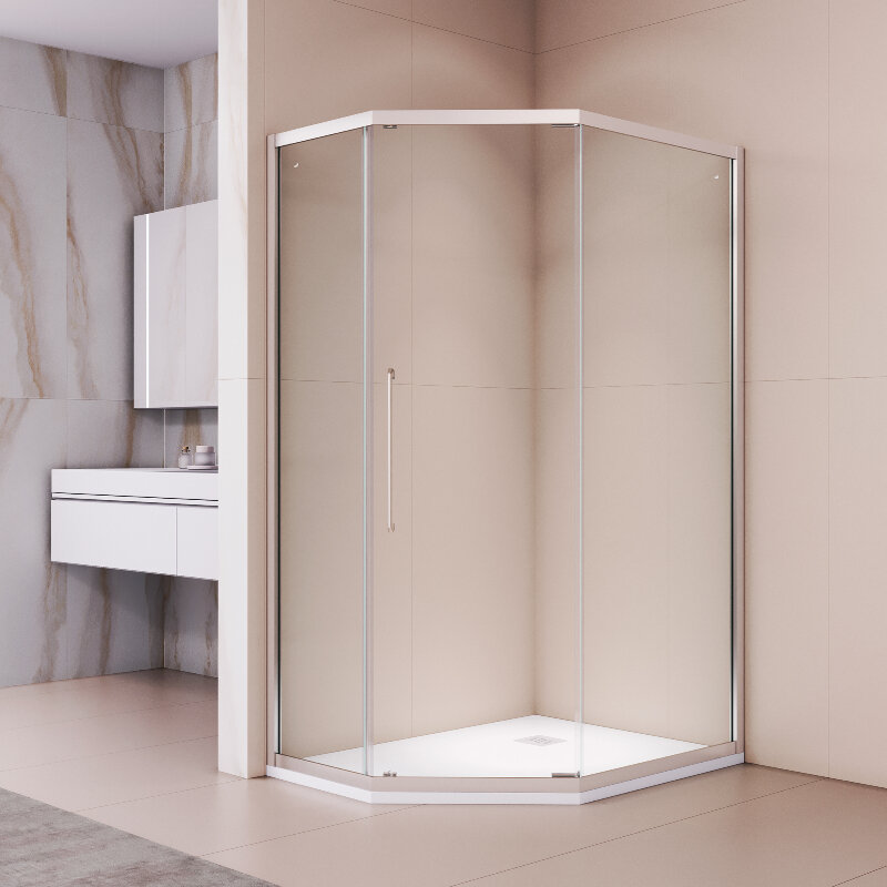 Изображение товара Душевой уголок RGW Passage 38088692-11N 90x120 см стекло прозрачное профиль хром