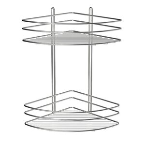 Изображение товара Полка угловая Fixsen FX-850-2, 2 яруса, хром