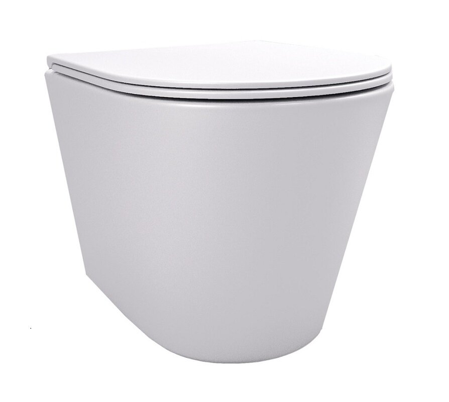 Изображение товара Подвесной унитаз Corpa Nera Viotti CN40201 безободковый с микролифтом