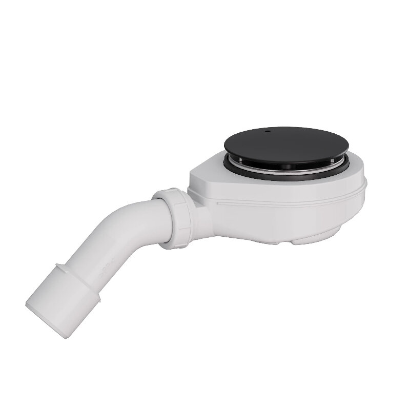 Изображение товара Сифон для душевых поддонов RGW 442416100-04 черный 90 мм легкий монтаж надежная защита от запахов