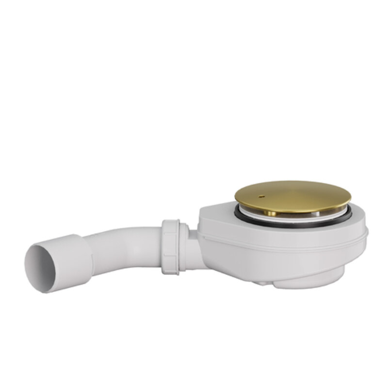 Изображение товара Сифон для душевого поддона RGW 44241800-06 золото пропускная способность 40 л/м