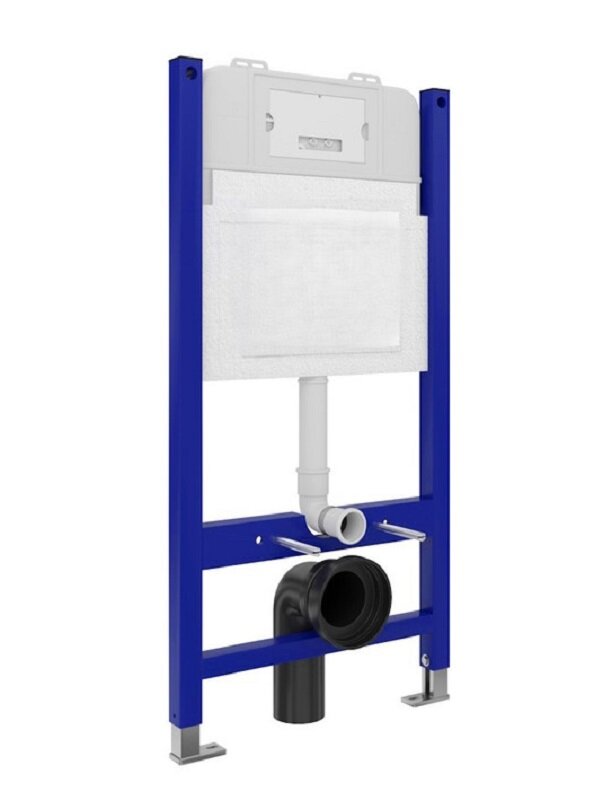 Изображение товара Инсталляция для унитаза Corpa Nera Caruso 55 CN70035, синяя, усиленная, регулировка высоты