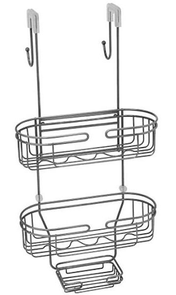 Изображение товара Полка овальная Fixsen двухэтажная хром FX-861