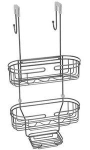 Изображение товара Полка овальная Fixsen, двухэтажная, хром, FX-861