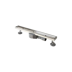 Изображение товара Дренажный канал RGW SDR-08 21210840-011, 40 см, с решеткой под плитку, хром