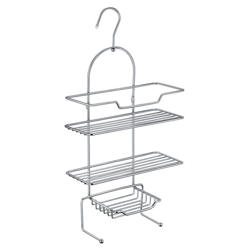 Изображение товара Полка прямоугольная Fixsen FX-870, 3 яруса, хром