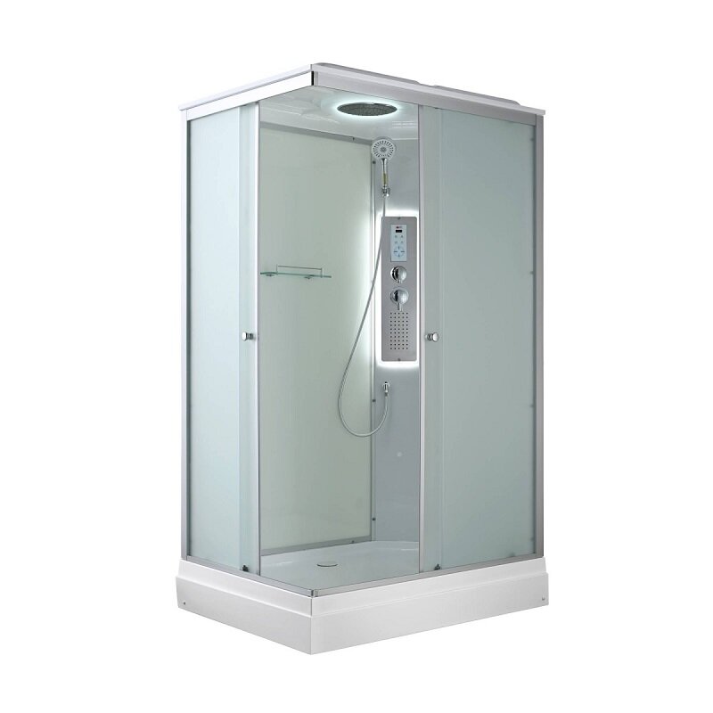 Изображение товара Стильная душевая кабина Avacan CK2810LED 100x80 см c гидромассажем и LED подсветкой