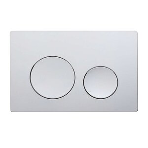 Изображение товара Клавиша смыва Veconi Flush FLV2-C механическая хром двойной режим водослива
