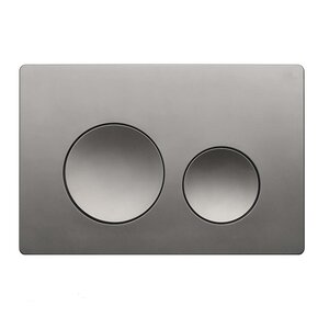 Изображение товара Клавиша смыва Veconi Flush FLV2-GM механическая, оружейная сталь, двухрежимный