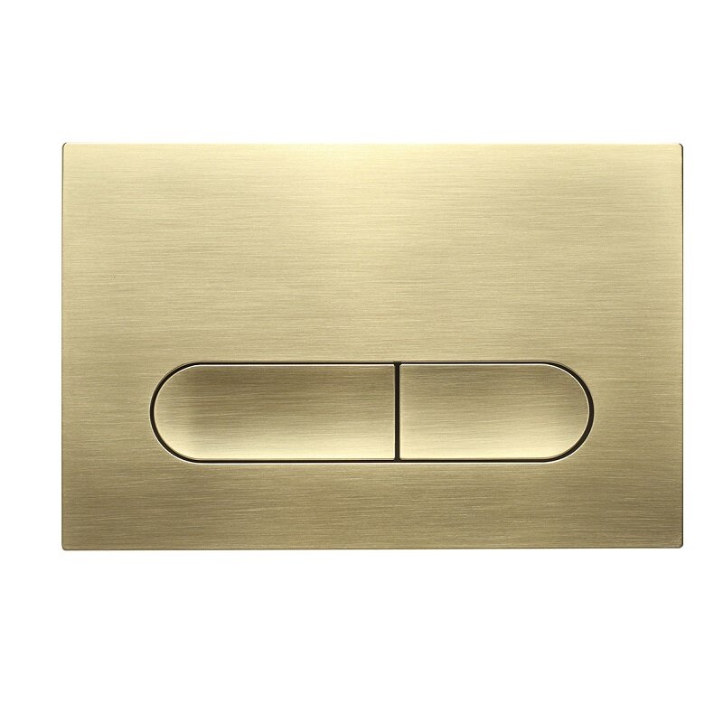 Изображение товара Клавиша смыва Veconi Flush FLV3-G механическая золото брашированное