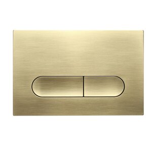 Изображение товара Клавиша смыва Veconi Flush FLV3-G, механическая, золото брашированное