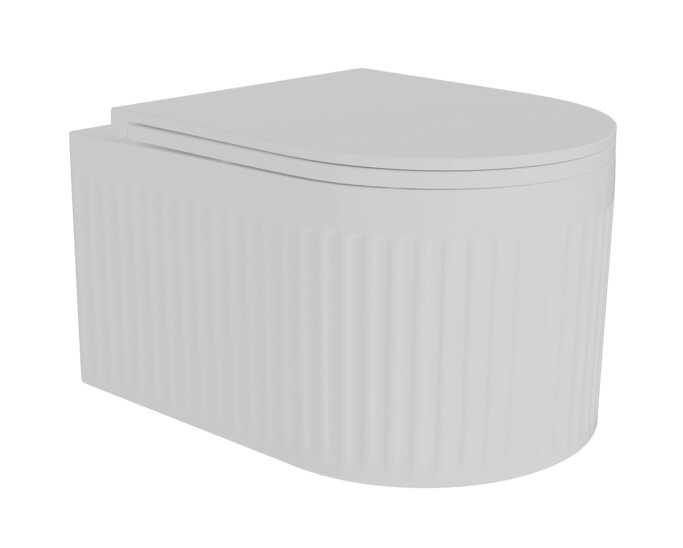 Изображение товара Подвесной унитаз Corpa Nera Russo S CN42101 безободковый с микролифтом