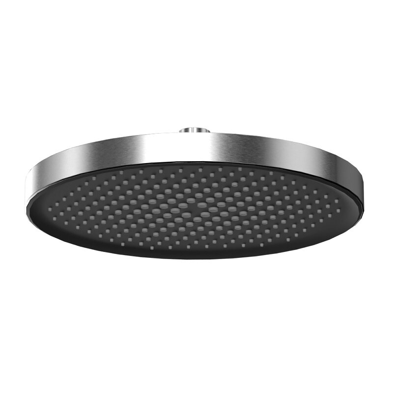 Изображение товара Верхний душ Whitecross Y brushed nickel 27 см с шарнирным соединением