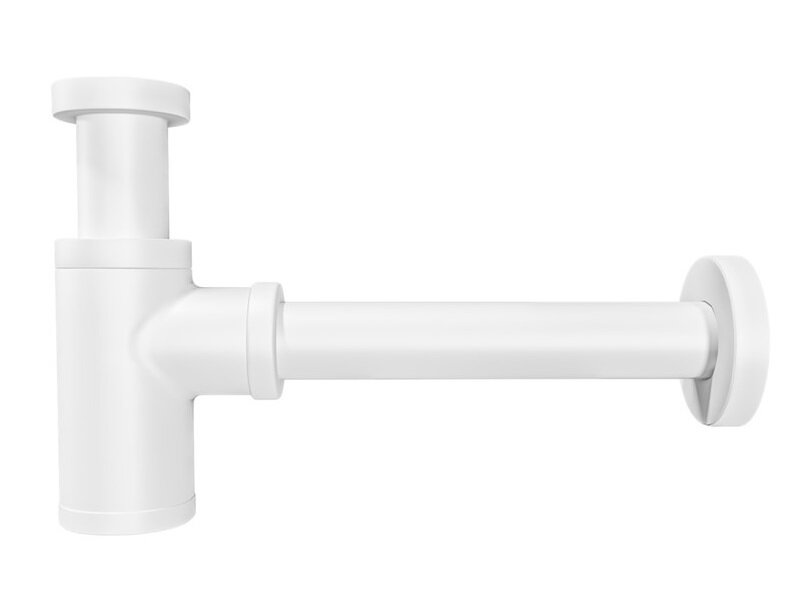 Изображение товара Сифон для раковины Corpa Nera CN140100, белый матовый