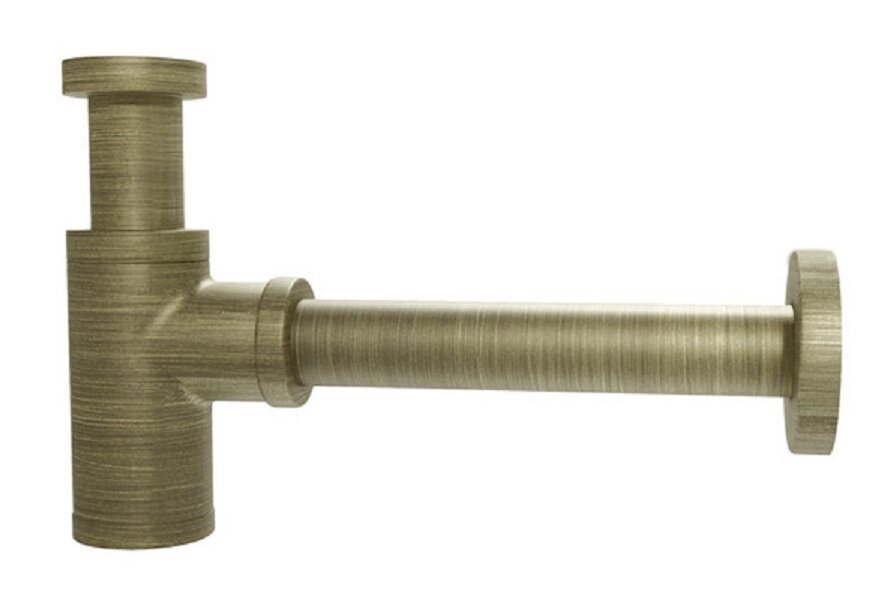 Изображение товара Сифон для раковины Corpa Nera CN140201 бронза матовый гидрозатвор