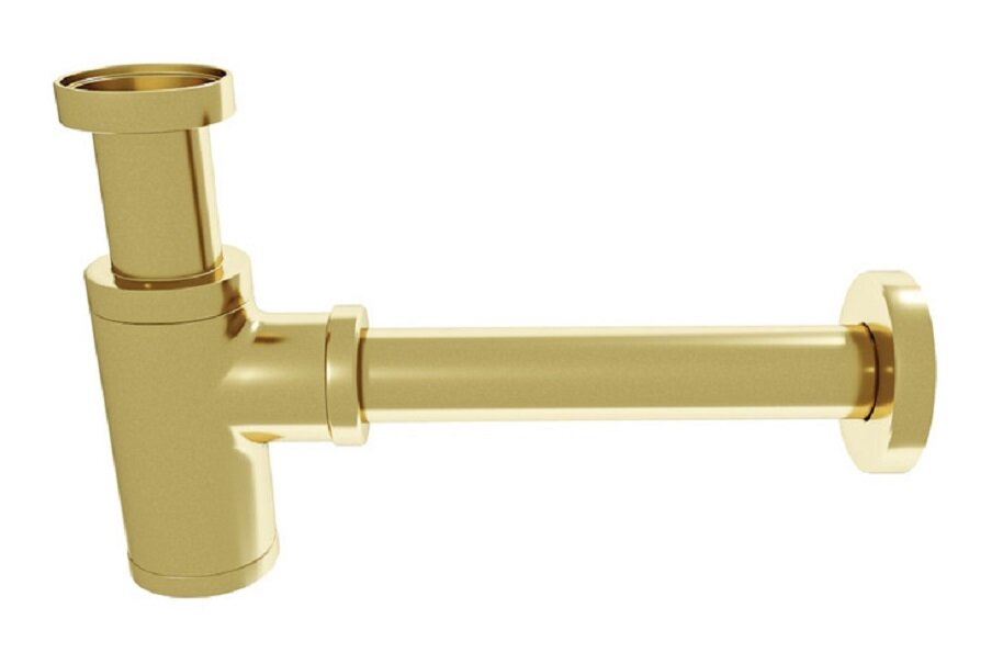 Изображение товара Сифон для раковины Corpa Nera CN140202 золото высокое качество Италия