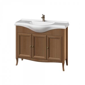 Изображение товара Тумба под раковину Caprigo Lion 38314-038, 100 см, напольная, европейский орех