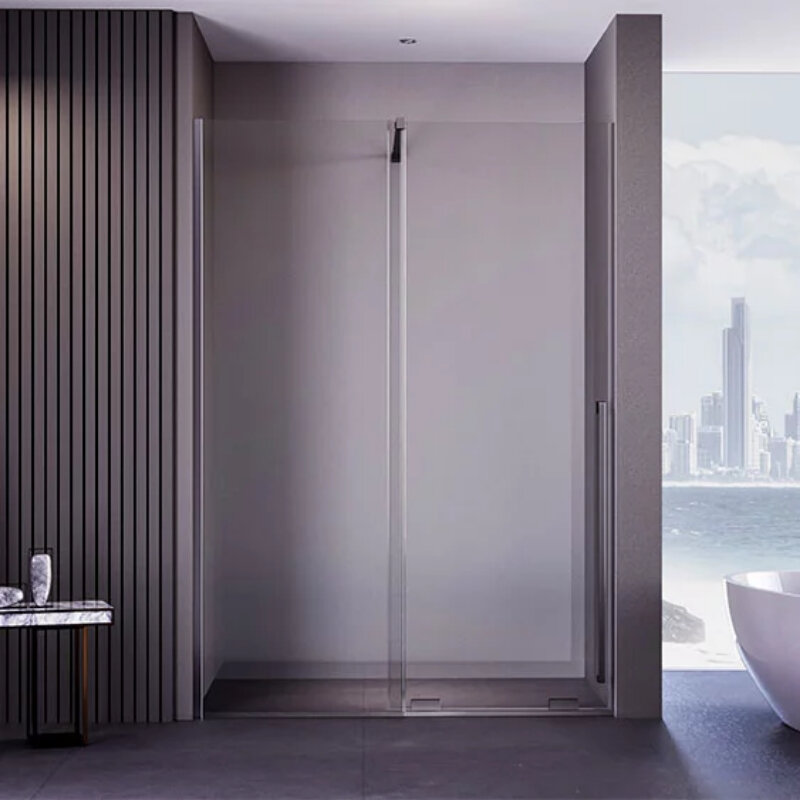 Изображение товара Душевая дверь Veconi Premium Trento 140 см из закаленного стекла