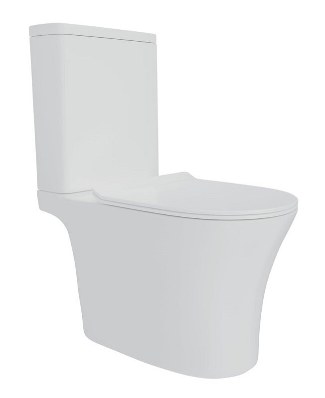 Изображение товара Напольный унитаз Corpa Nera Donelli S CN40810 безободковый с микролифтом